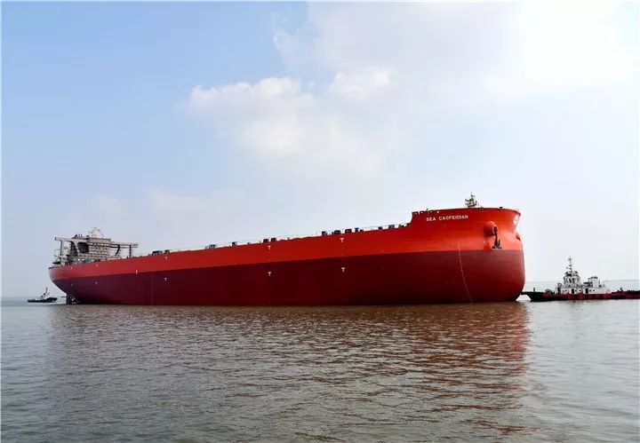 新时代造船建造325万吨超大型矿砂船出坞