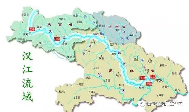 汉水地形图图片