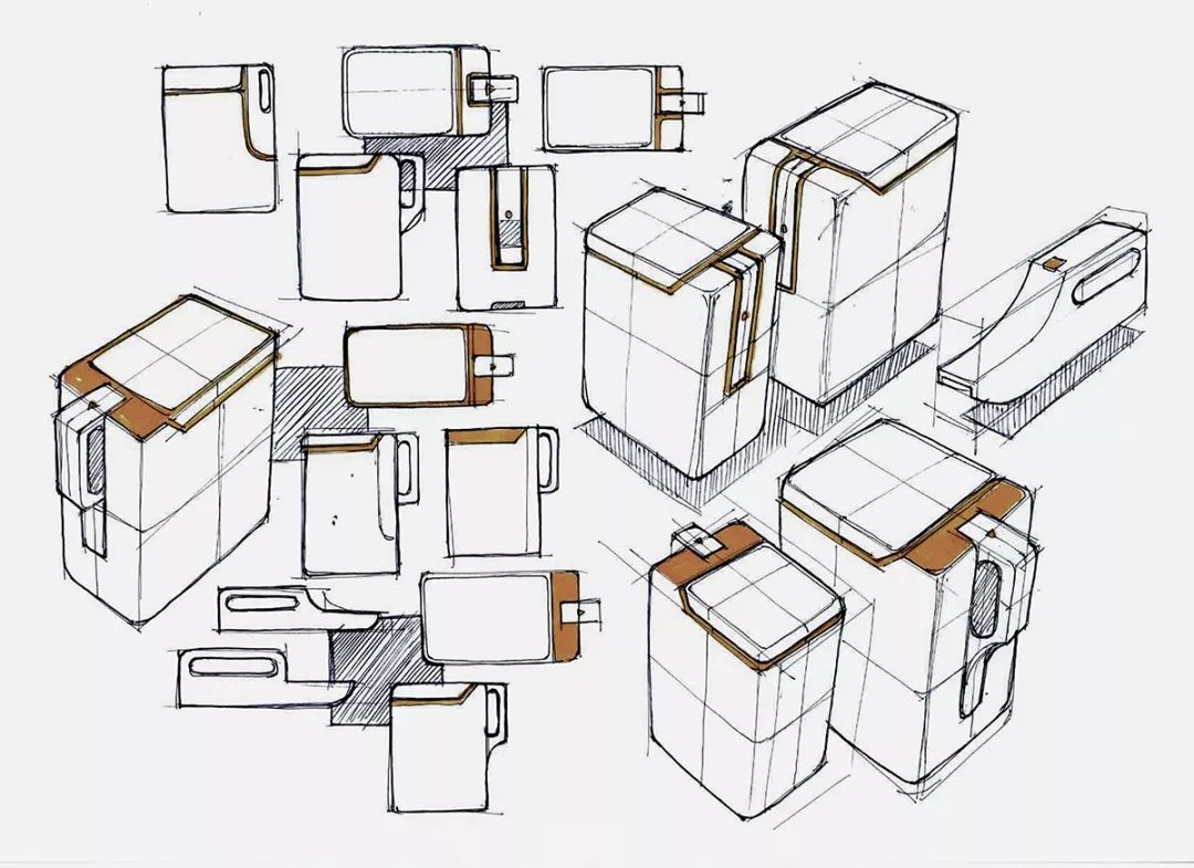这样的产品设计手绘草图更受欢迎新易设计坊