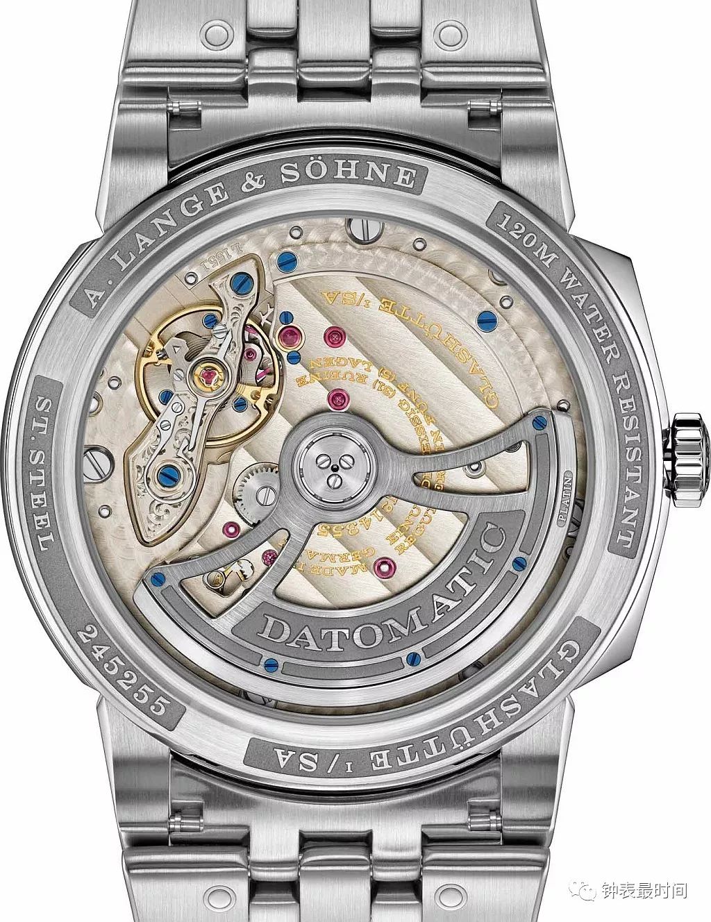朗格推出第一款量产常规版精钢腕表odysseus