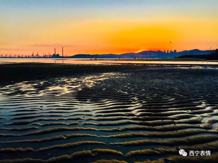 浅若夏沫观海上日出