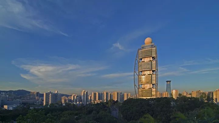 深圳有一栋头顶圆球的建筑,你知道吗?_气象