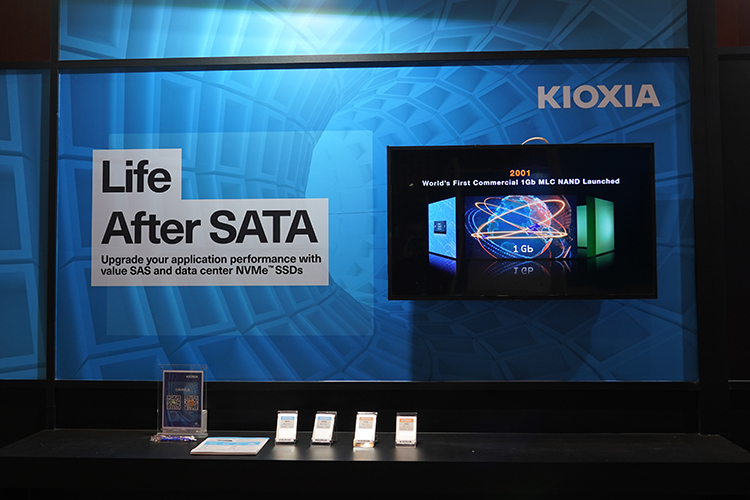 铠侠KIOXIA出席戴尔科技峰会展现存储实力各类商用硬盘应有尽有