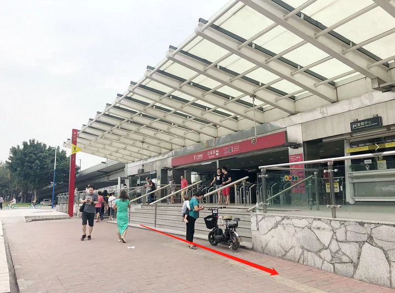 坦尾河沙地铁站厕所升级改造完工干净又智能