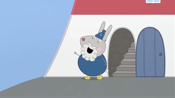 小猪佩奇兔爷爷的歌好魔性灯塔又是长什么样子呢