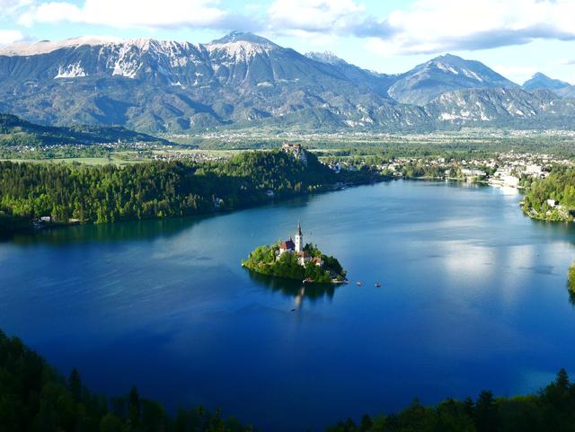 梦幻布莱德湖lakebled斯洛文尼亚slovenia