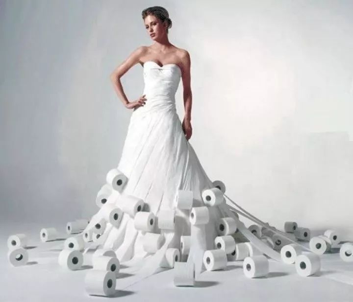 纸巾模特造型制作图片
