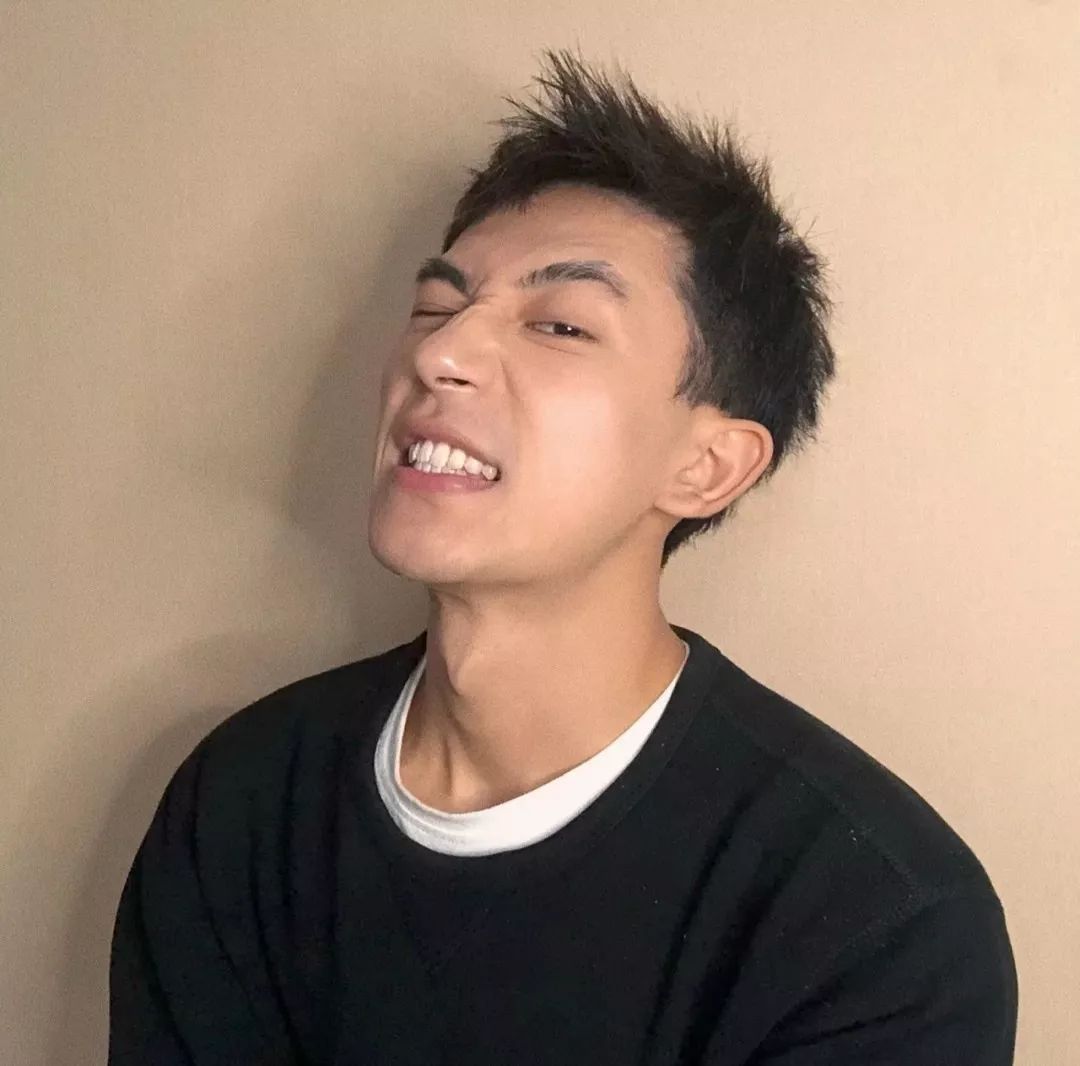 留吕根小飞机短碎发好帅67