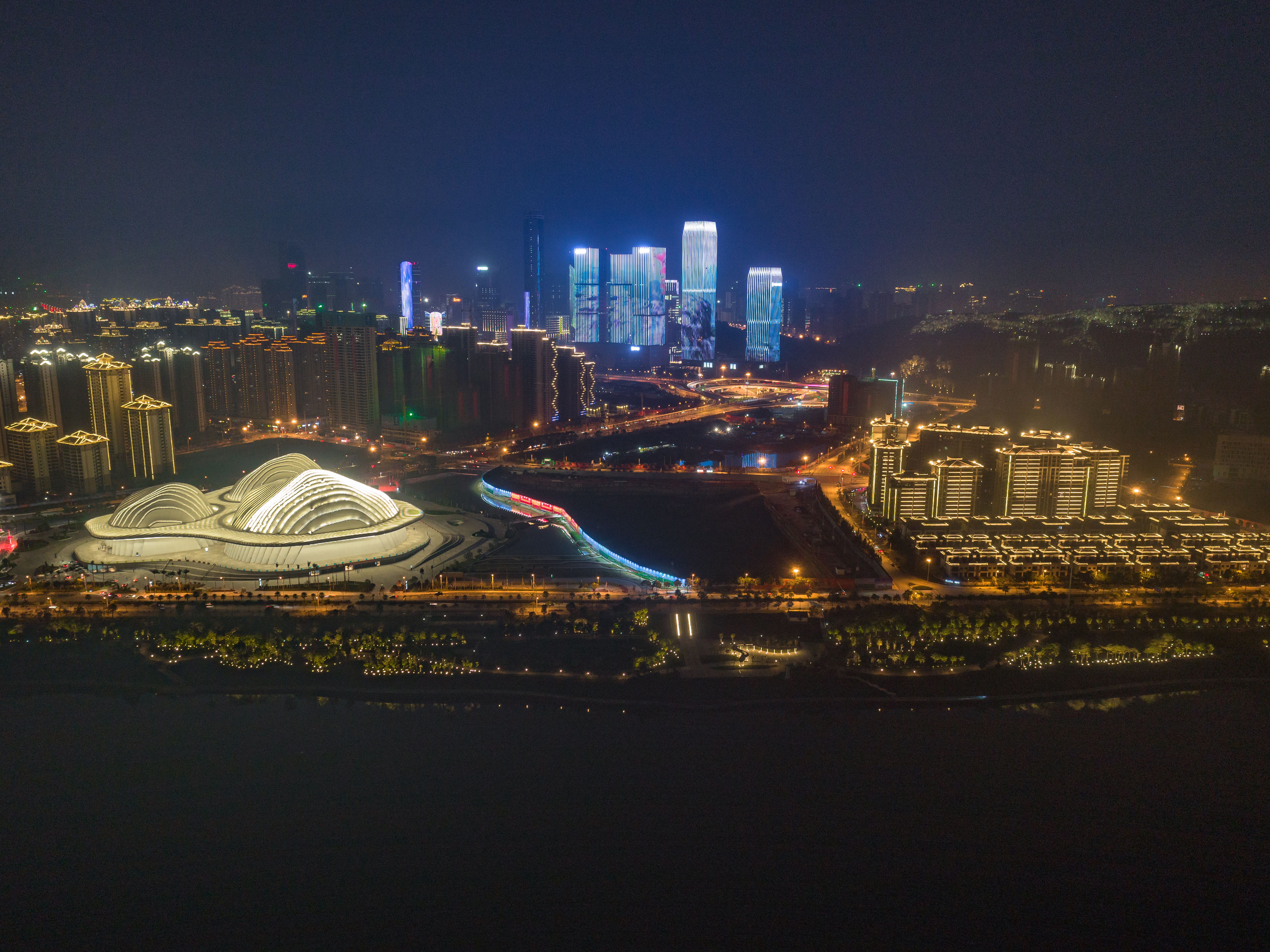 南宁夜景图片最美图片