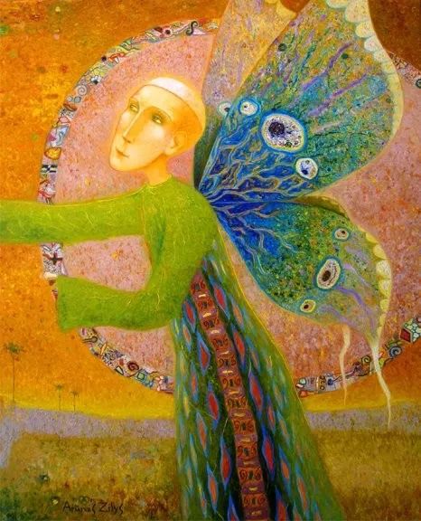 神话色彩的超现实主义绘画立陶宛画家arunaszilys