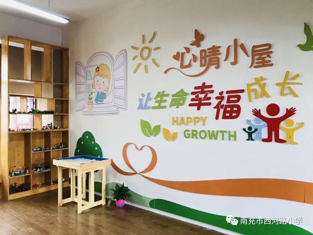 南充市西河路小学接受顺庆区心理健康教育达标学校评估检查验收