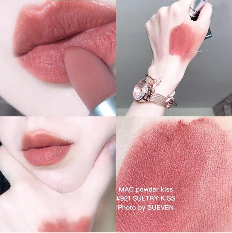 mac taupe最不挑人的裸色,偏奶茶调的土色,薄涂很日常也不挑人,厚涂就