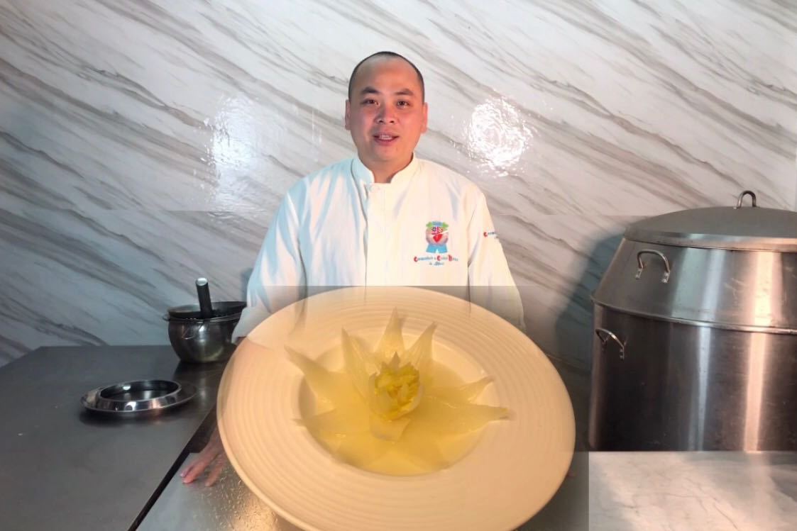 大厨分享国宴开水白菜做法看似简单但蕴含太多学问了第十三期