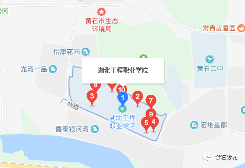 考生可乘坐:8路,17路,25路,38路,42路到達湖北工程職業學院.