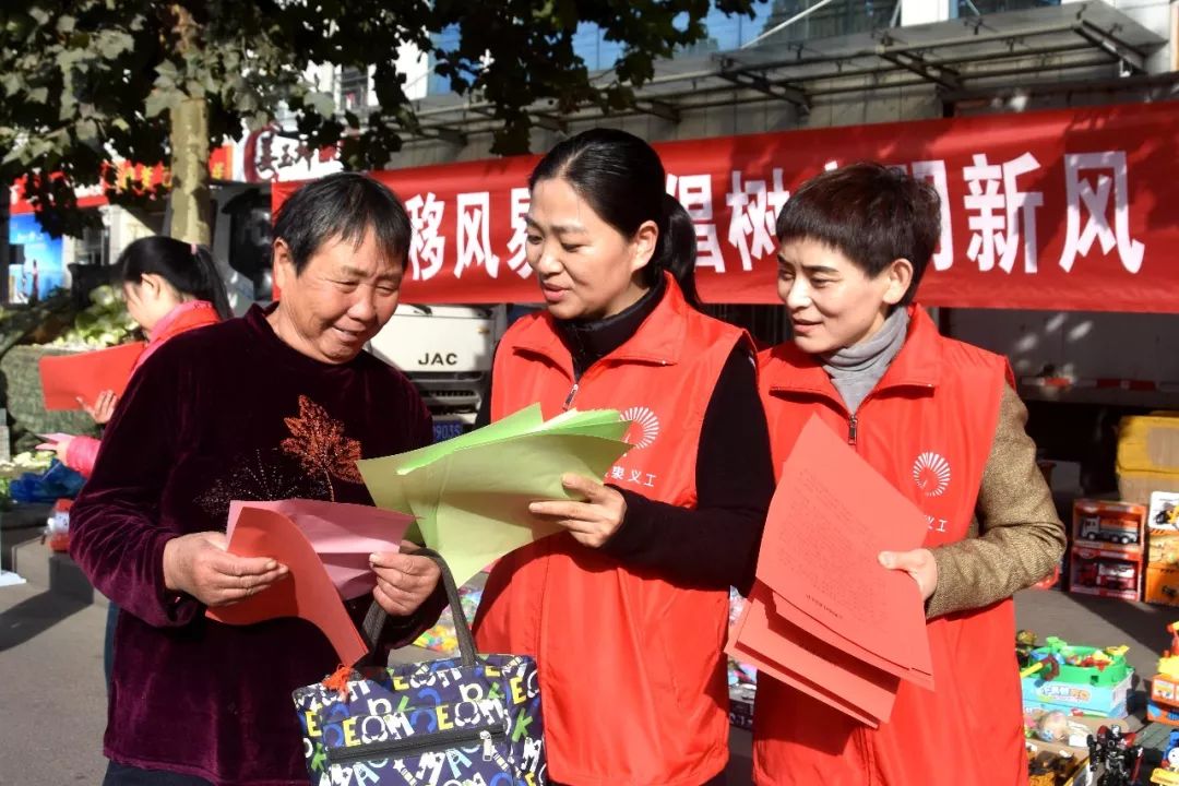 【文明实践看邹平】邹平市青阳镇开展移风易俗宣传活动