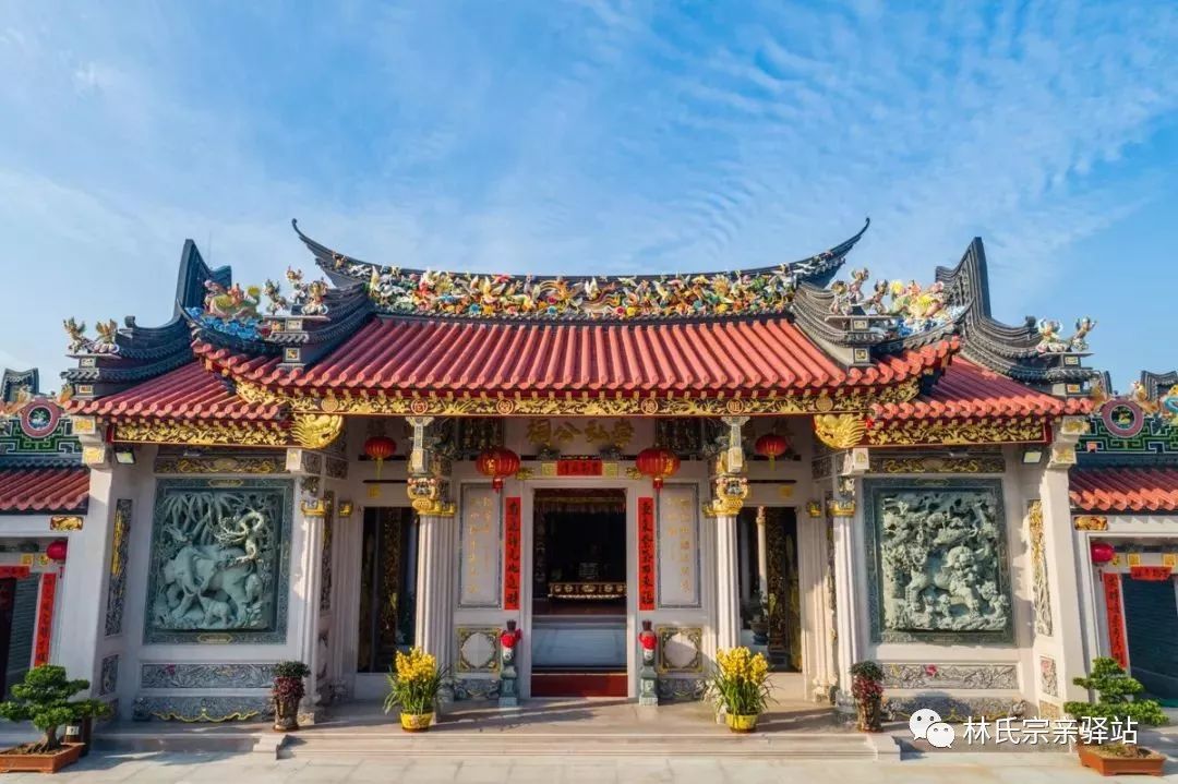 金碧辉煌造价上亿的潮汕林氏宗祠气势磅礴