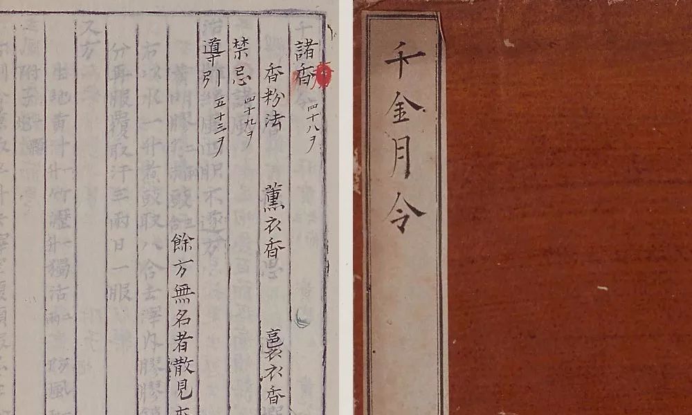 古代医家们在编撰医书时,也常将当时流行的香方记录在书.