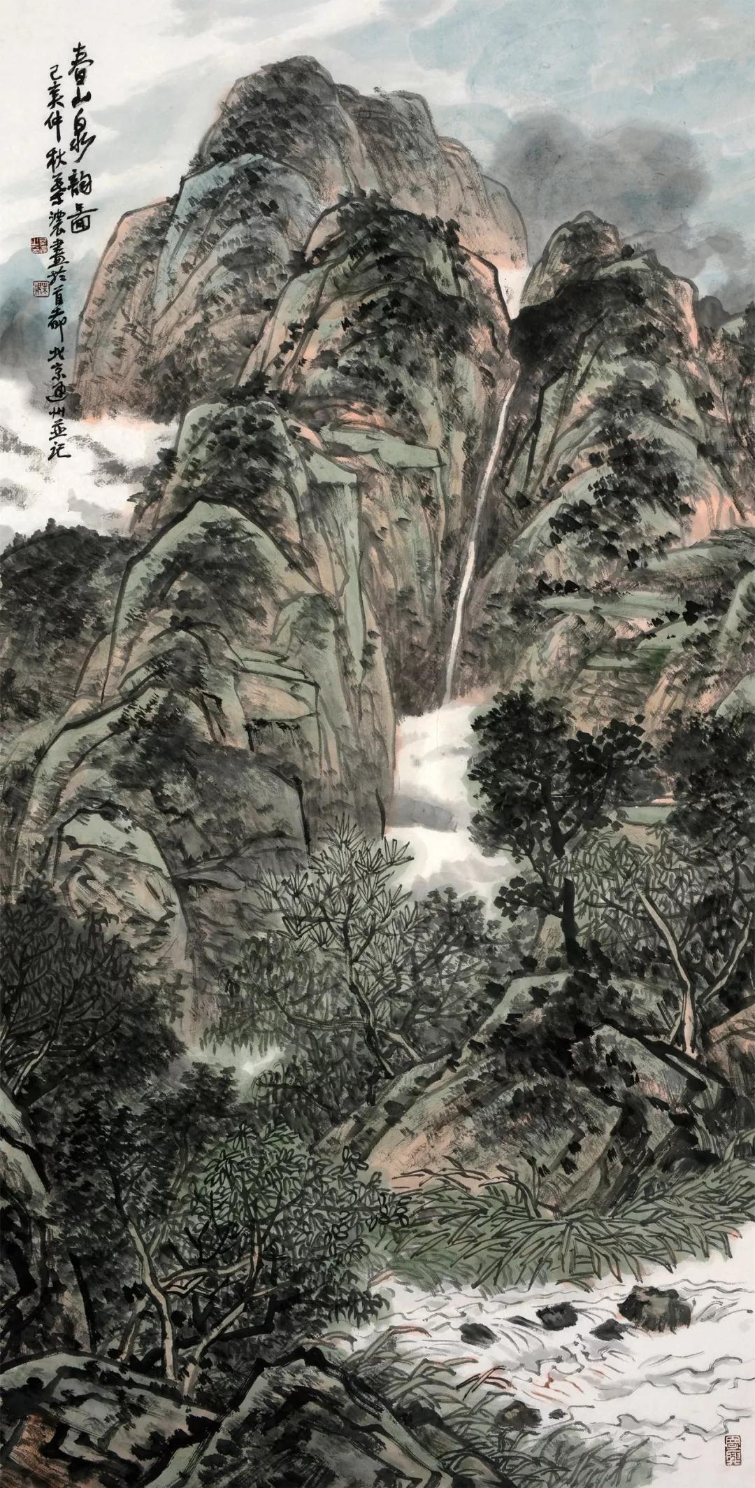 画廊推荐画家叶浓知中融西别有新境