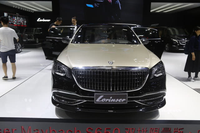 劳伦士-迈巴赫s650,双拼限量版豪华轿车,中国区首发实拍!