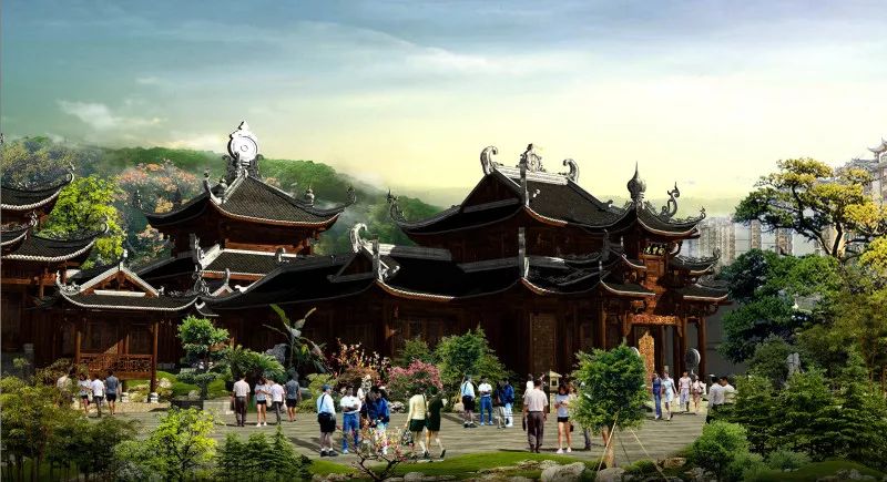 效果图曝光恩施城区将再添一景区