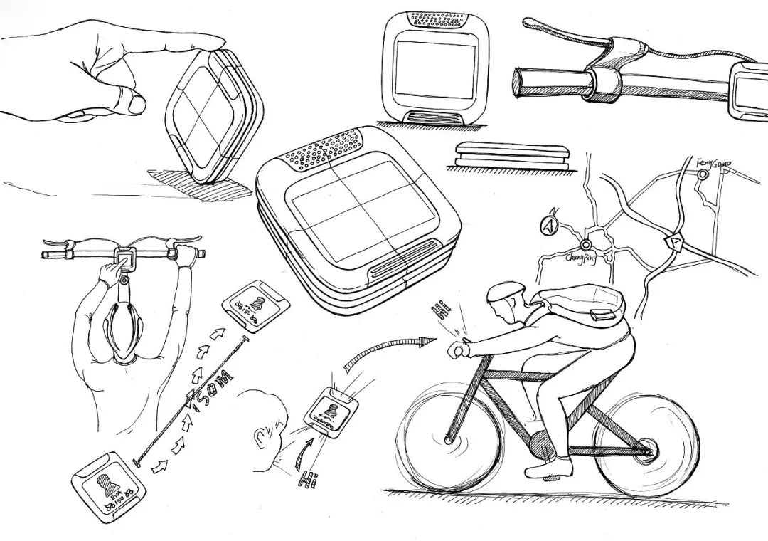这样的产品设计手绘草图更受欢迎新易设计坊