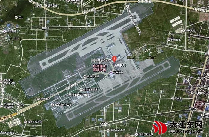 萧山机场四期规划图图片