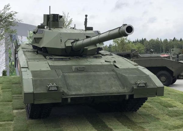 更大程度还是因为其使用的2a82型125毫米滑膛炮性能足以满足其需求