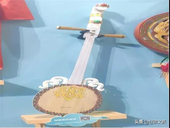 裕固族天鹅琴裕固族牛角鼓东乡族咪咪藏族牛角琴甘肃省扎木念制作