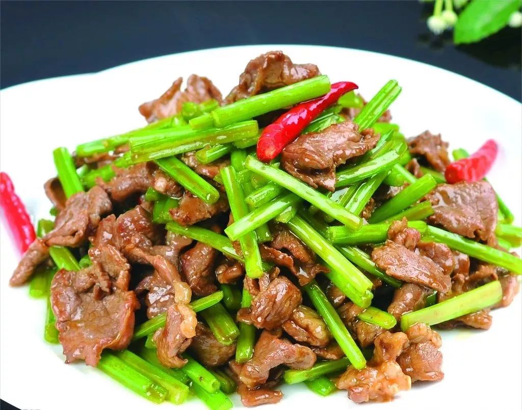 品味东平系列栏目十六大羊芹菜炒羊肉