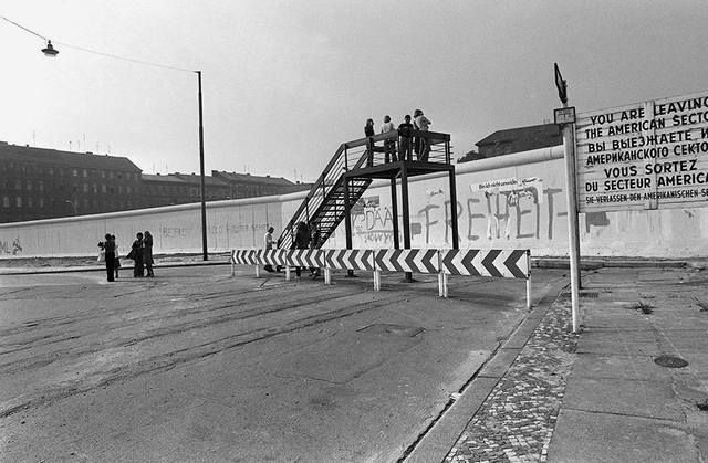 冷战时期柏林墙