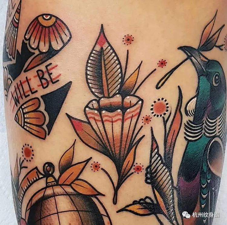 秋天的色系oldschool老学校风格