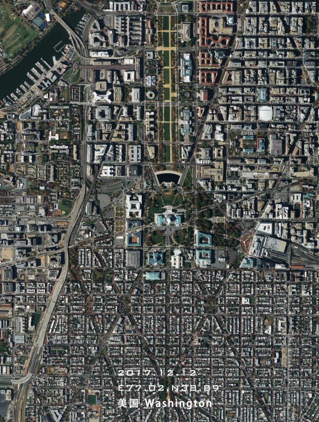 地理视角惊艳全球18个超震撼城市卫星图