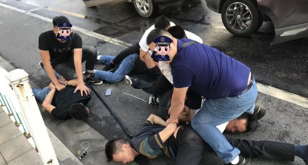 肇庆某市场又有扒手出没而且还是团伙共同作案