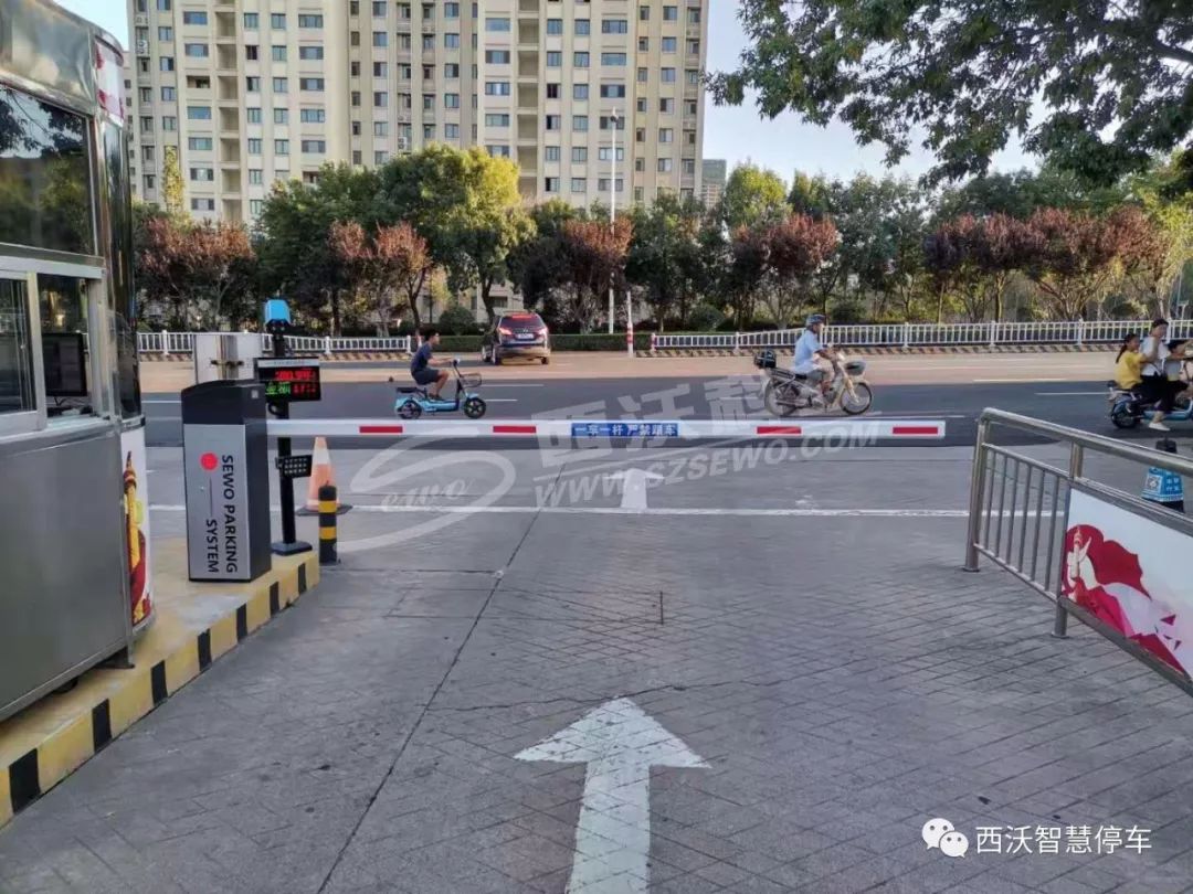 案例分享西沃x6系列无刷道闸