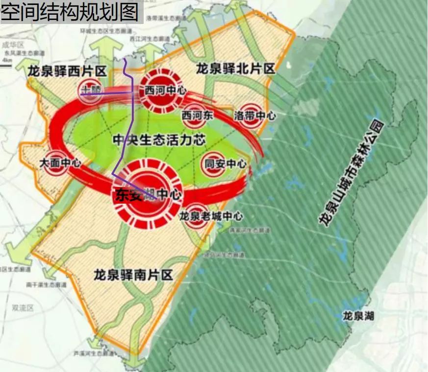 20分钟直达东安体育中心,未来龙泉驿还规划了这些道路,好方便!