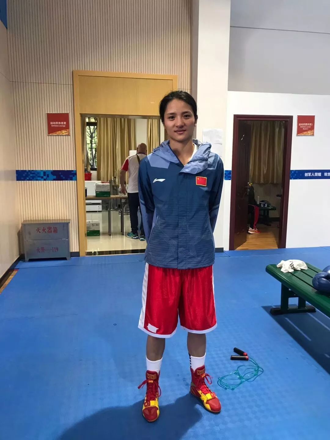 省拳跆中心运动员刘飘飘在军运会中勇夺金牌_参赛