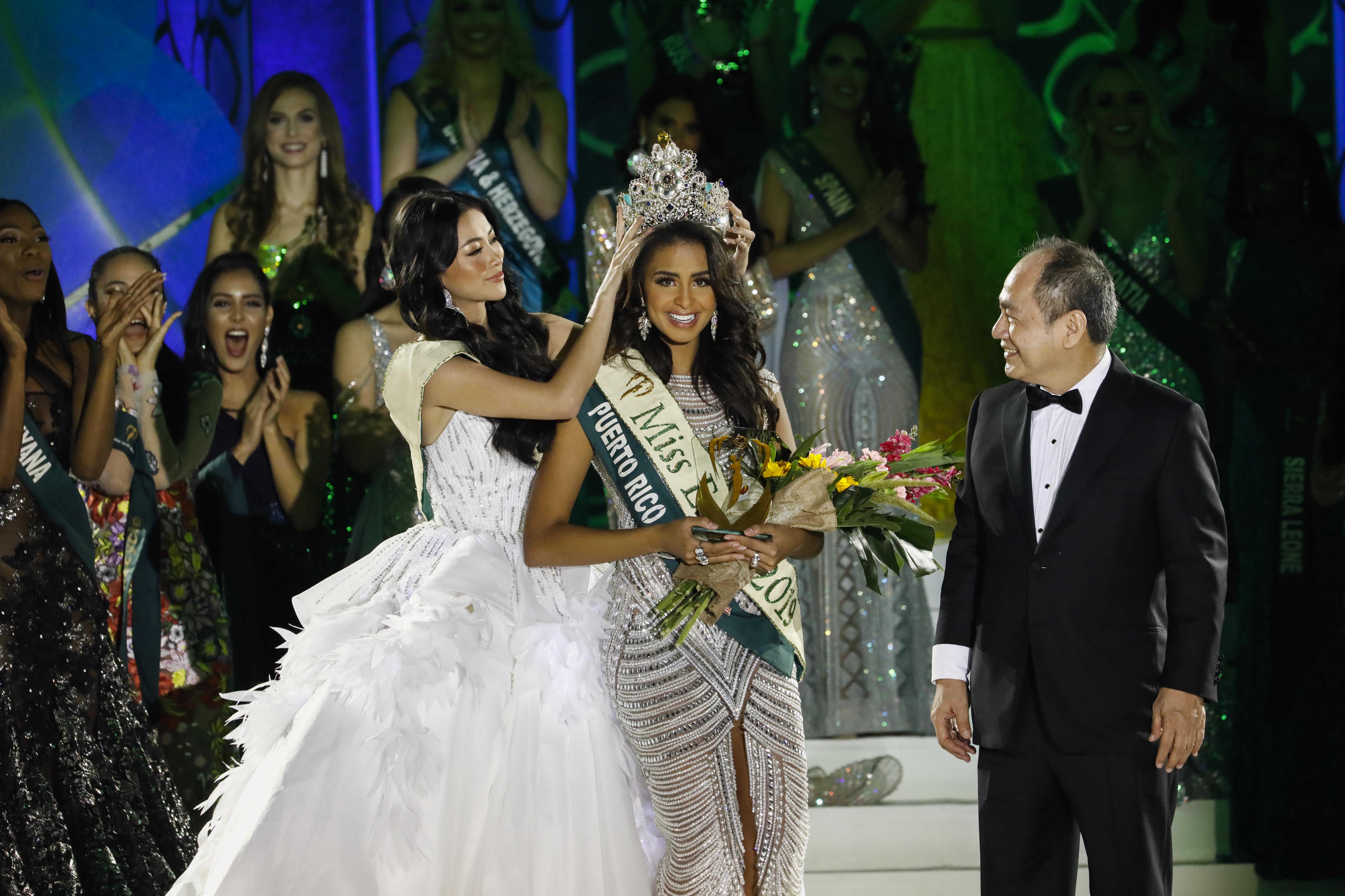 地球小姐选美比赛迎来加冕之夜 最大赢家是波多黎各姑娘