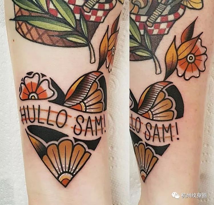 秋天的色系oldschool老学校风格