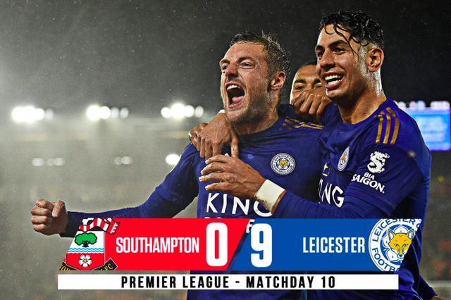 比赛仅仅开始9分钟,莱斯特城队的奇维尔就为球队首开纪录,随后第16