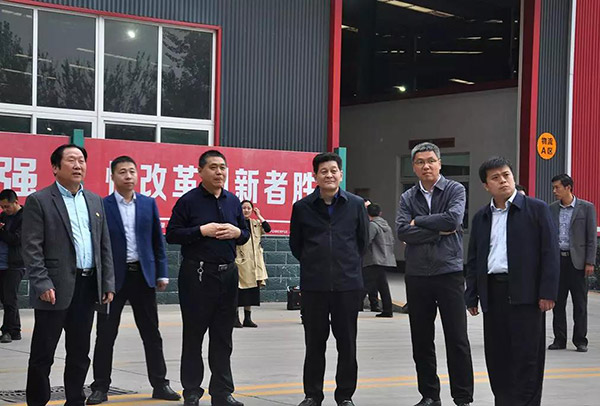 聊城市市委常委、政法委书记王彤宇莅临九路泊车调研 指导_搜狐汽车_搜狐网