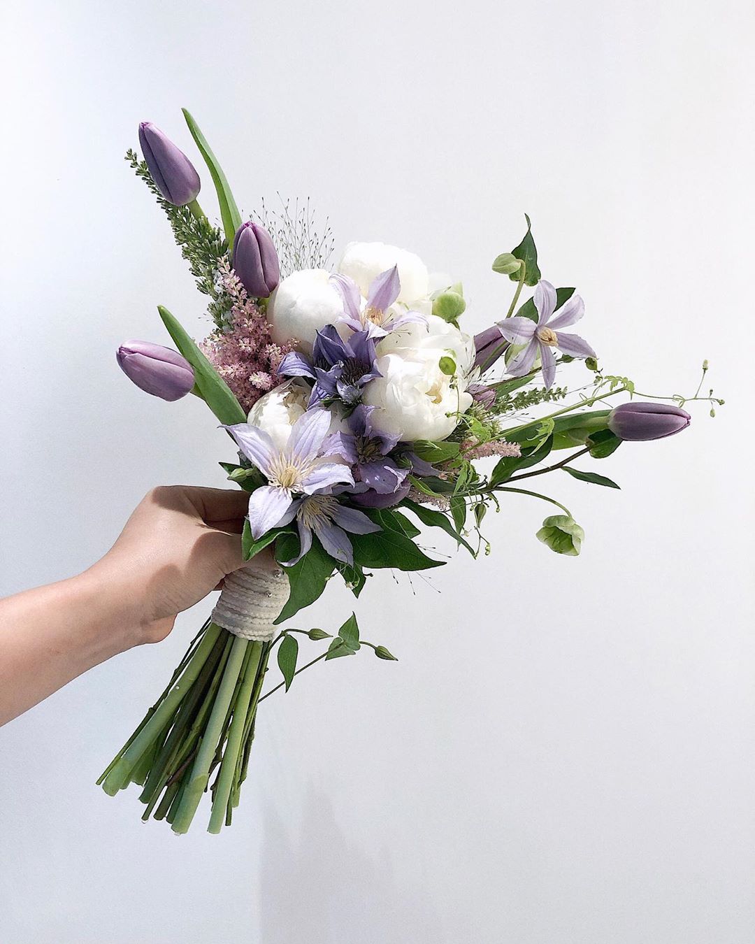 koreanbridalbouquet小巧精致的韩式新娘捧花体现温柔婉约气质