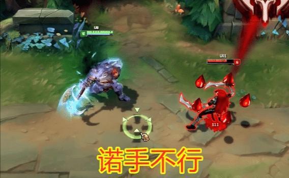 lol谁打的过剑姬诺手不行武器一般而他把剑姬从1级虐到18级