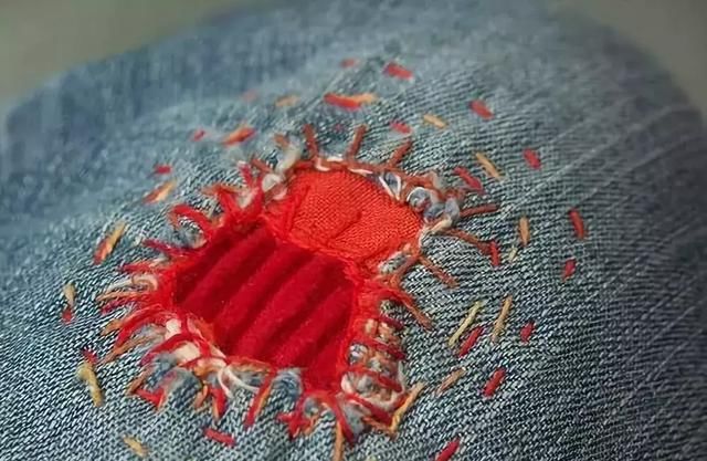 高巧衣物缝补术,旧衣瞬间变艺术品(附教程)_衣服