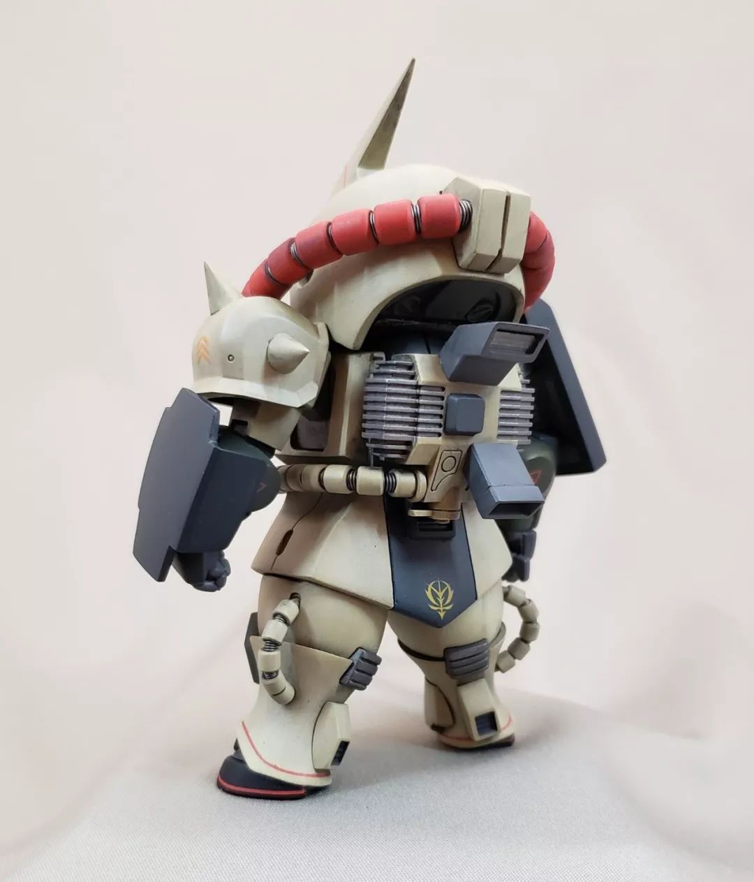 q版扎古gk改沙漠扎古,改啥就是啥