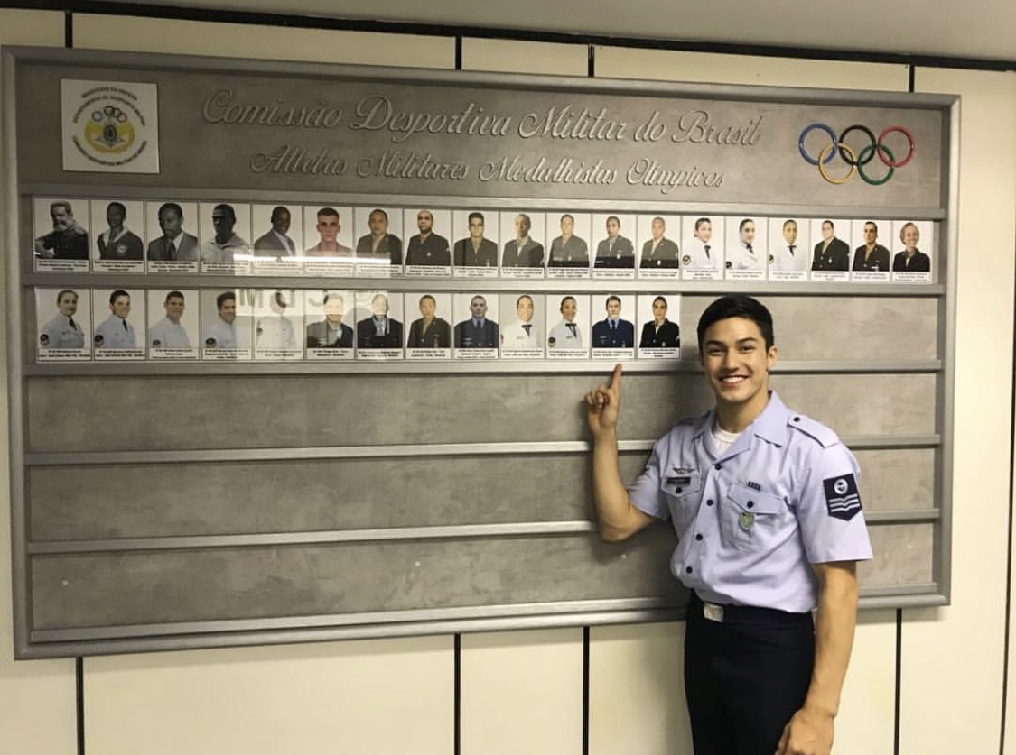 原创巴西吴彦祖军运会红遍微博的巴体操男孩你可以吗