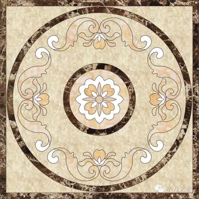 200款精品地面水刀拼花效果图
