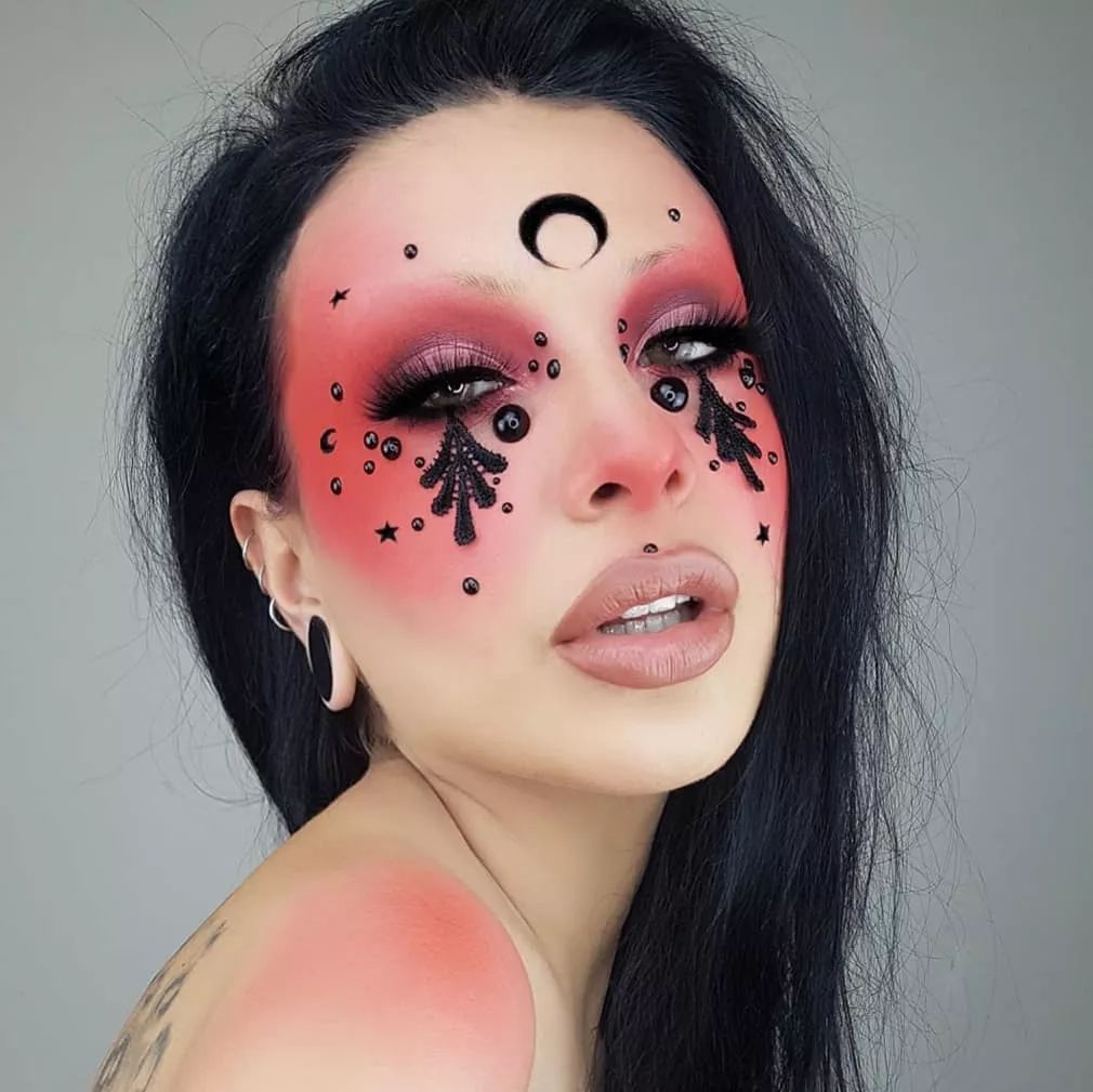 收藏|e n r i c a f o x夸张个性妆容集锦