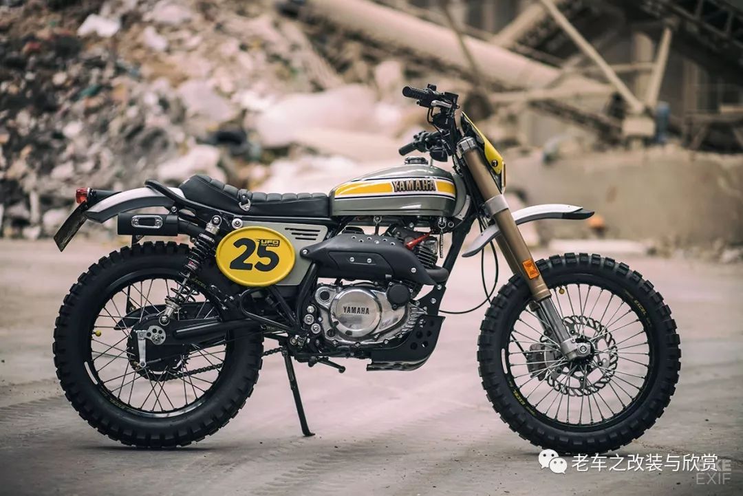 小排sr250改装scrambler风格