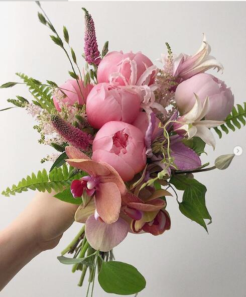 koreanbridalbouquet小巧精致的韩式新娘捧花体现温柔婉约气质