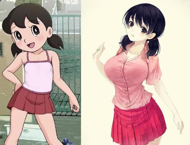 她难道不是我们童年记忆的静香了?